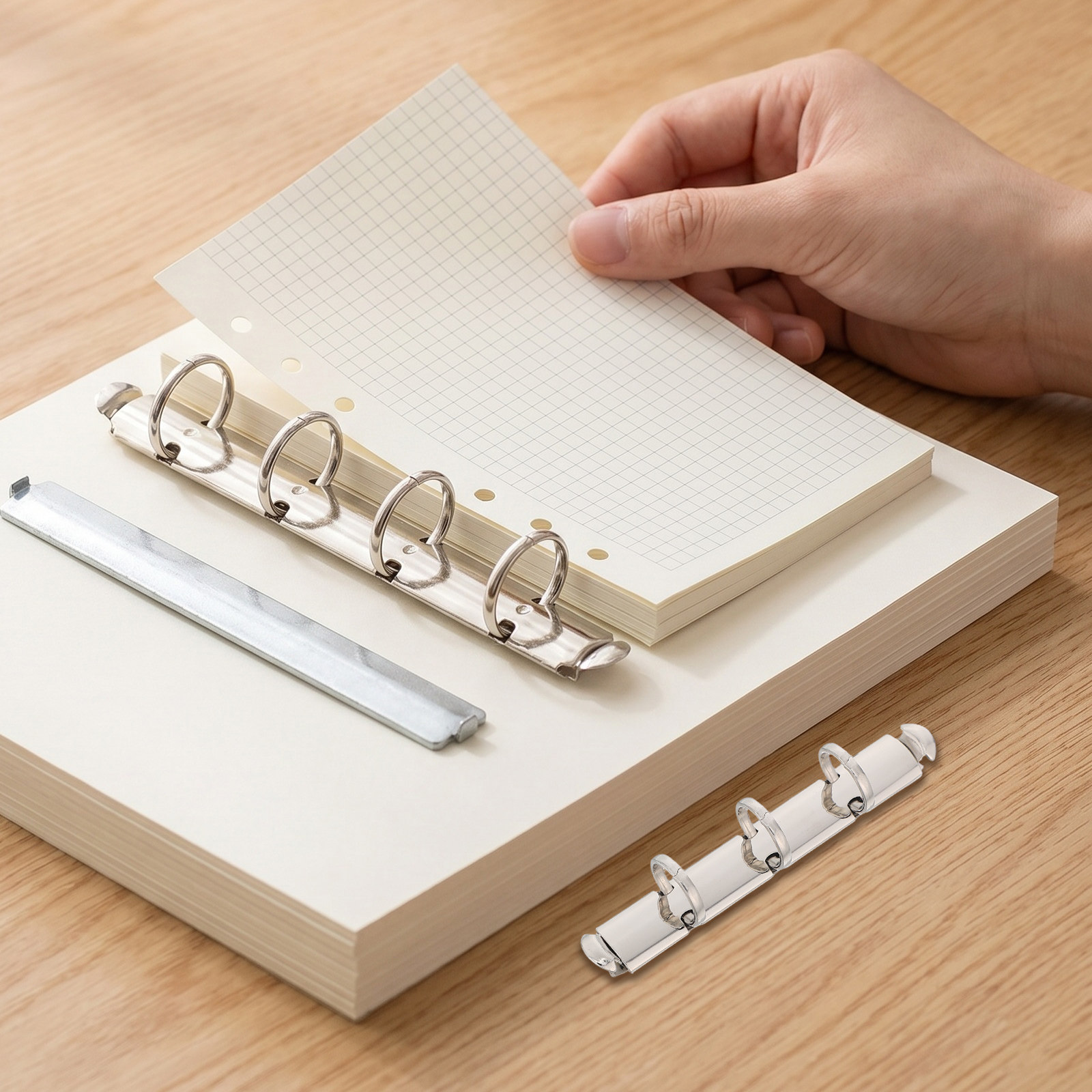 1 комплект металлических кольц – обзор и цена Binder Clip Assorted